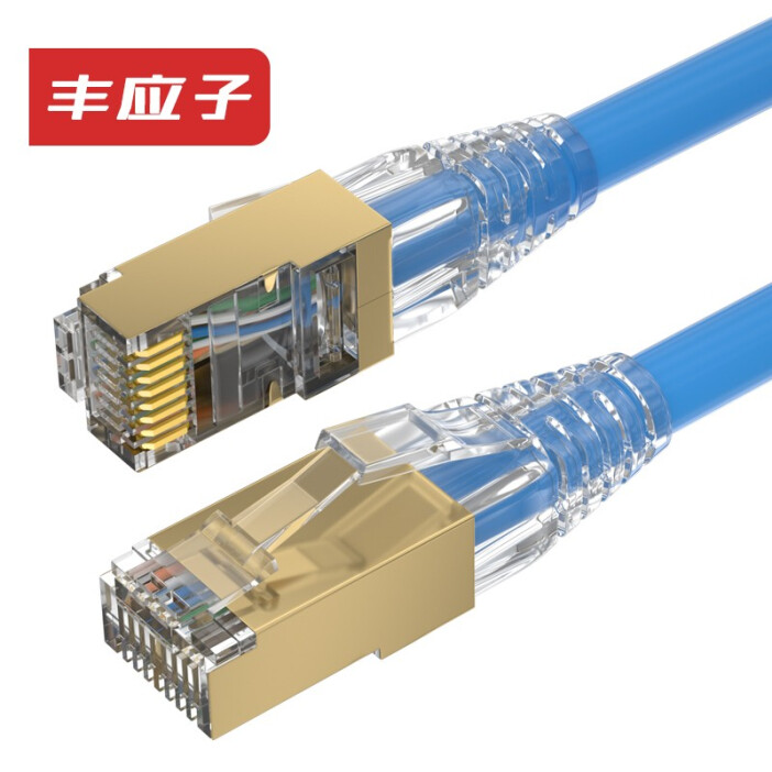 豐應子超五類非屏蔽網絡跳線 工程級性能，穩定連接新選擇